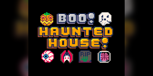 Cover image for Boo! Haunted House