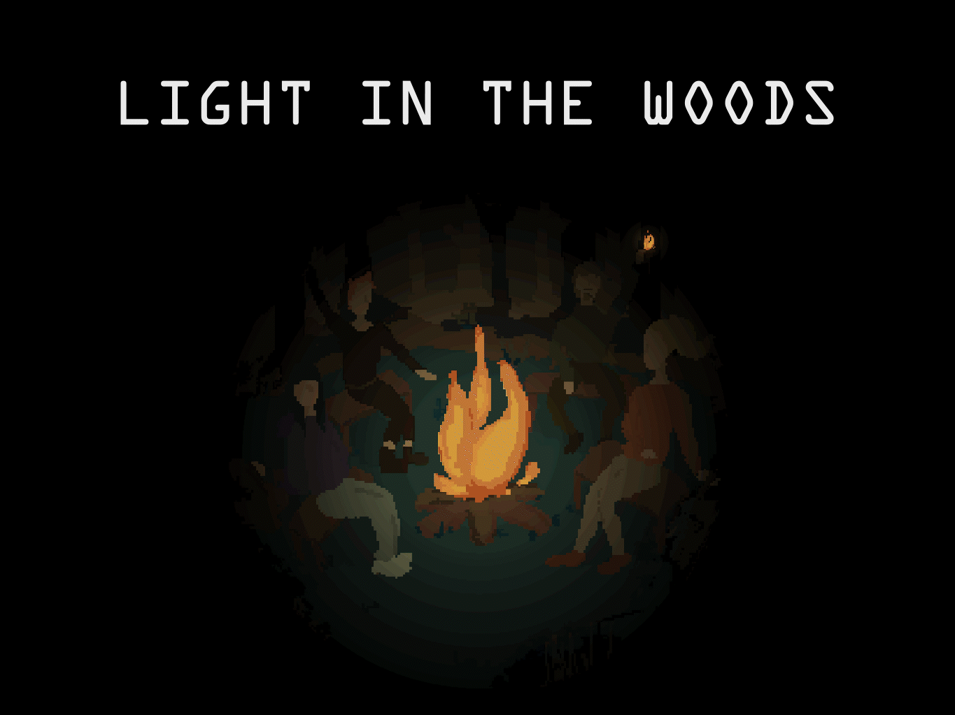 Cover image for Light in the Woods