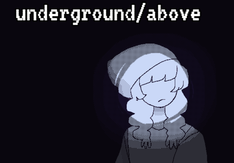 Cover image for underground/above