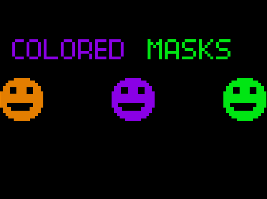 Cover image for Colored Masks
