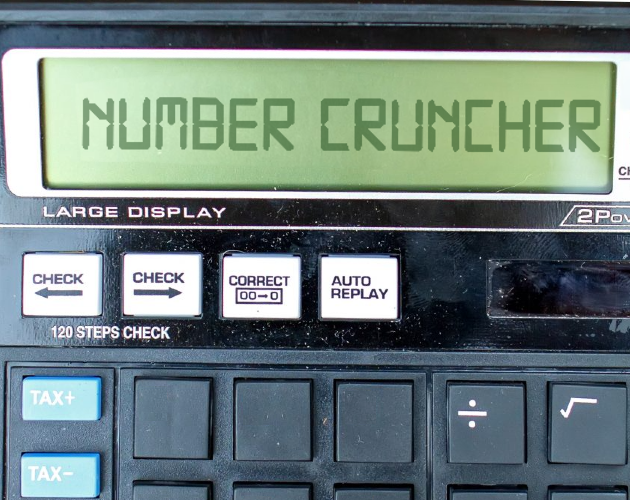 Number Cruncher by TheSticky Studio