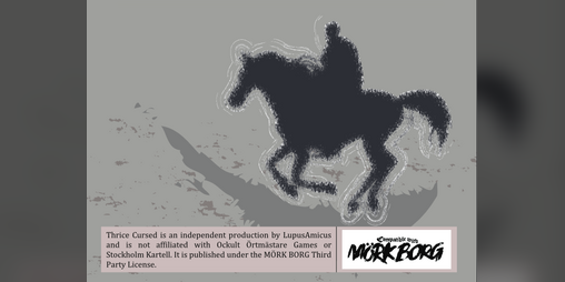 Cover image for Thrice cursed