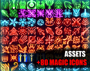 50 RPG Magic Nature Spell Icons