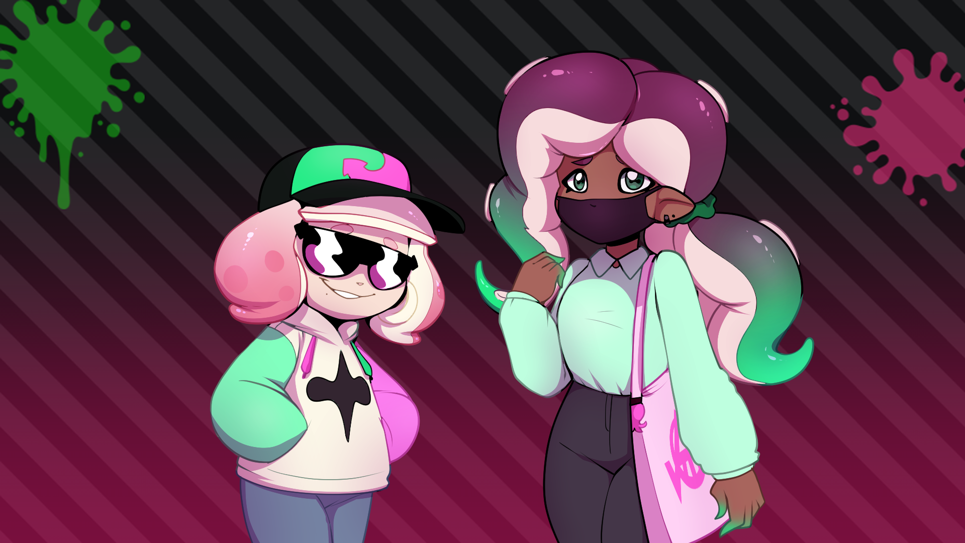 Cover image for Splatoon visual novel