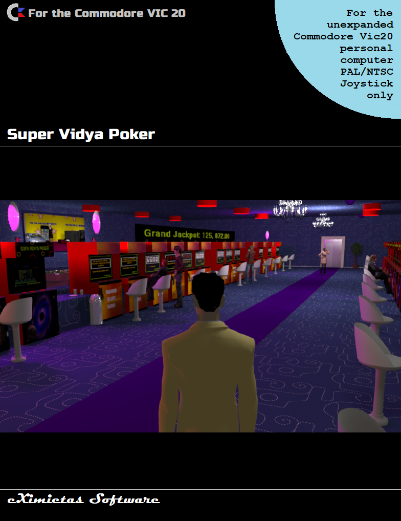 Cover image for Supa Vidya Poker - Vic20