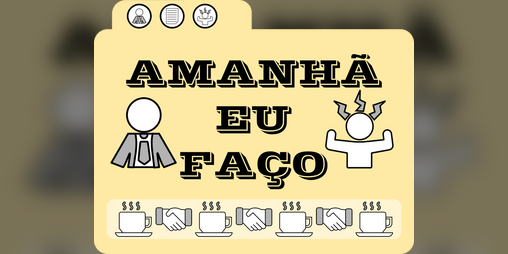 Cover image for Amanhã eu faço.