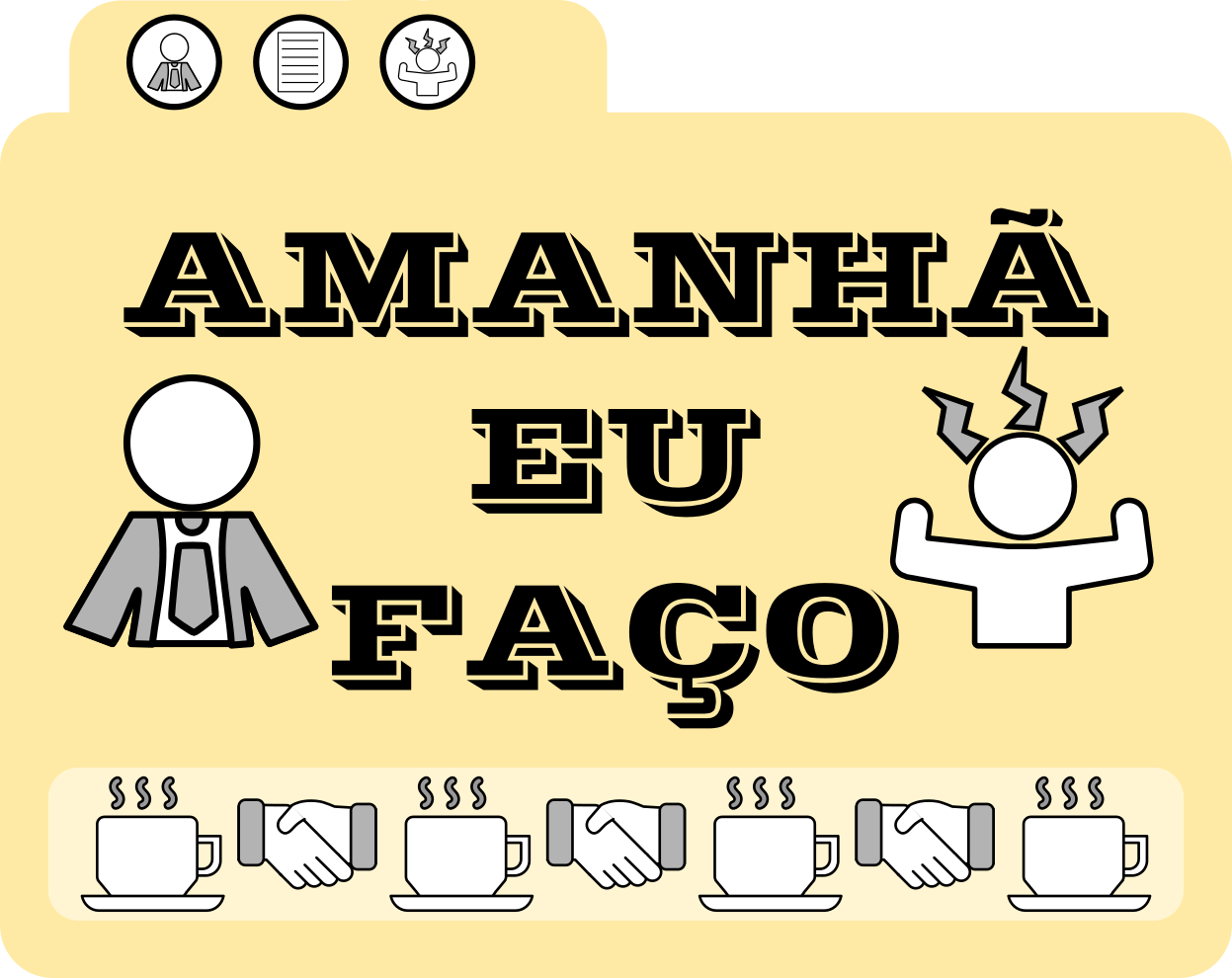 Cover image for Amanhã eu faço.
