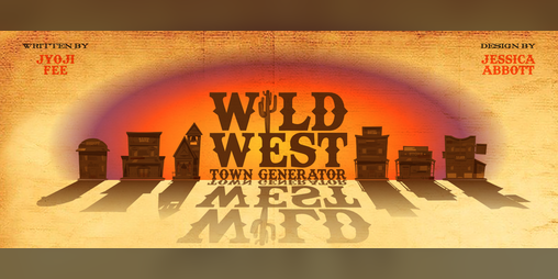 Cover image for Wild West Town Generator