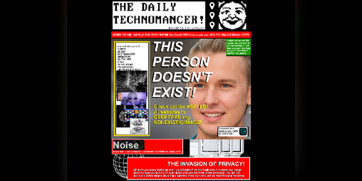 Cover image for The Daily Technomancer! first issue zine