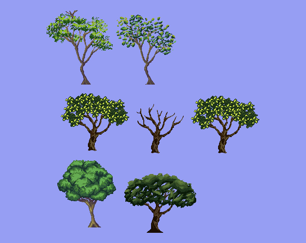 Tress Pixel Art By Tiago Melo