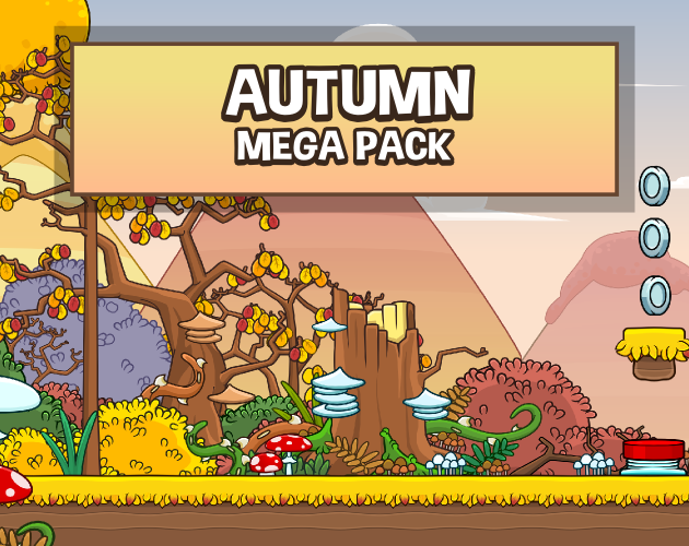 Autumn themed game asset mega pack by Robert Brooks ...