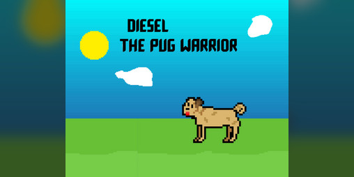 Cover image for Diesel The Pug Warrior Beta