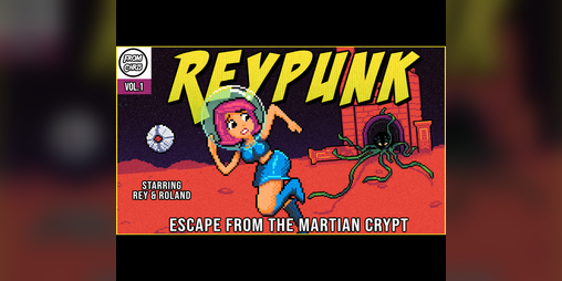 Cover image for Reypunk: Escape from the Martian Crypt