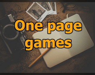 One page games  