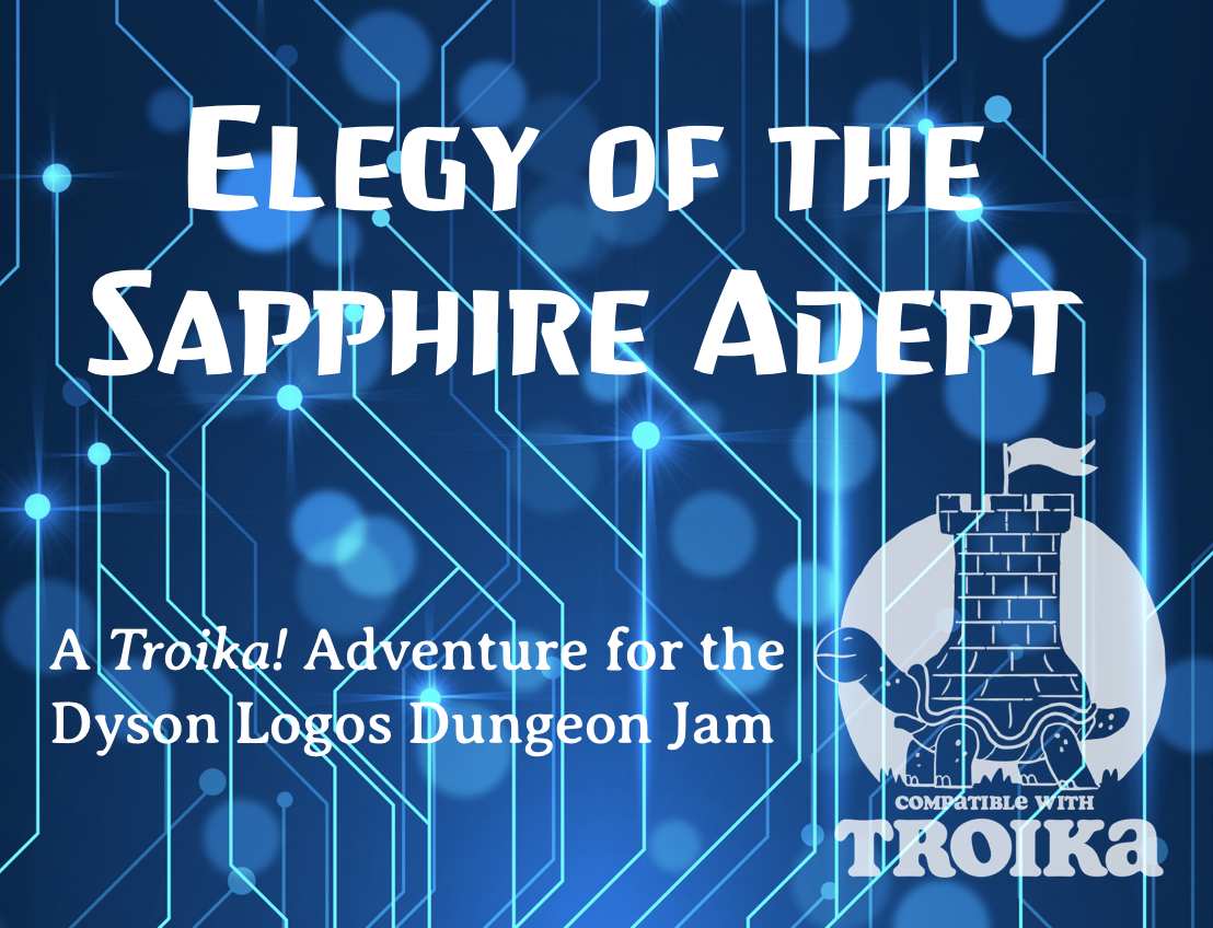 Cover image for Elegy of the Sapphire Adept