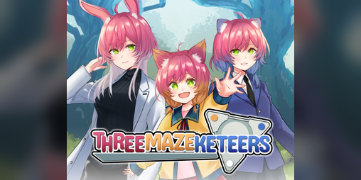 Cover image for The Three Mazeketeers