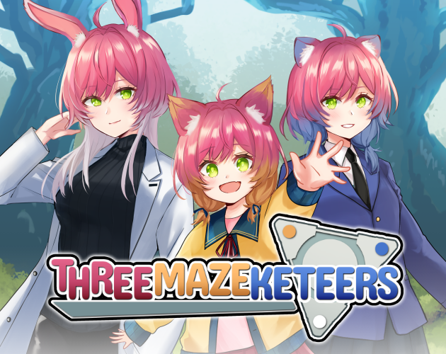Cover image for The Three Mazeketeers