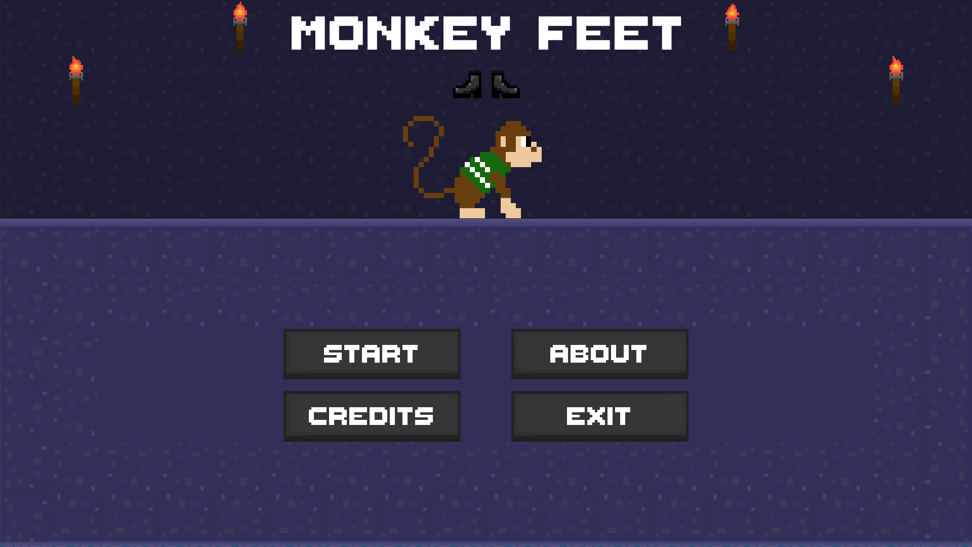Cover image for Monkey Feet