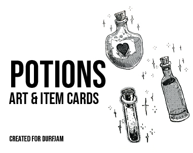 Cover image for DURFJAM - Potion Cards