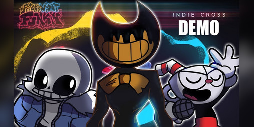 Is this Sans from the Indie Cross mod on the poster?