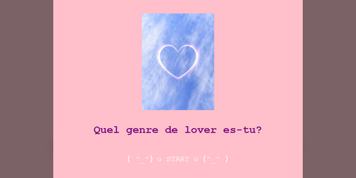 Cover image for Quel genre de lover es-tu?