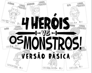 4 Heróis vs Os Monstros (BÁSICO) (PT-BR)  