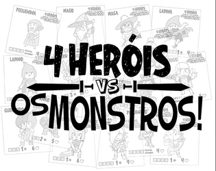 4 Heróis vs Os Monstros (PT-BR)  