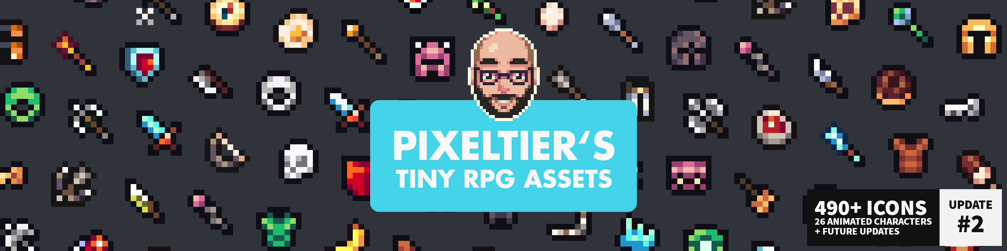 Pixeltier's Tiny RPG Assets /// Pixel Art