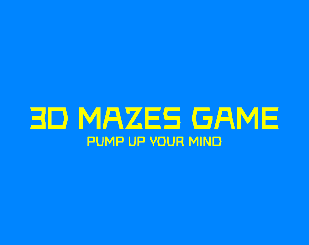 Cover image for 3D Mazes Game