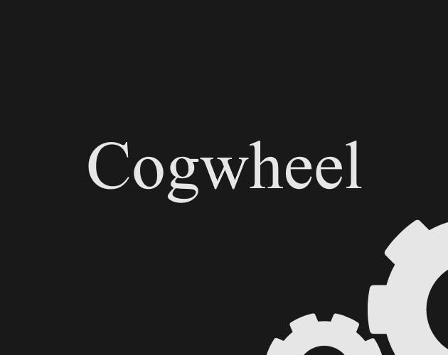 Cover image for Cogwheel