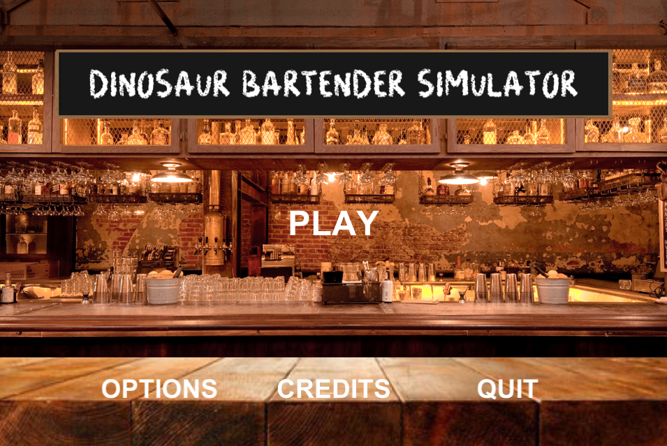 Dinosaur Bartender Simulator