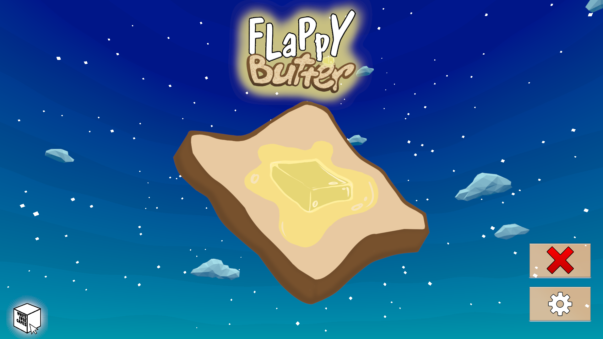 Flappy Butter by White Cube Games, sVictor, yourblackcolour, Octopus for  Siberian Game Jam - Ноябрь 2021 - itch.io