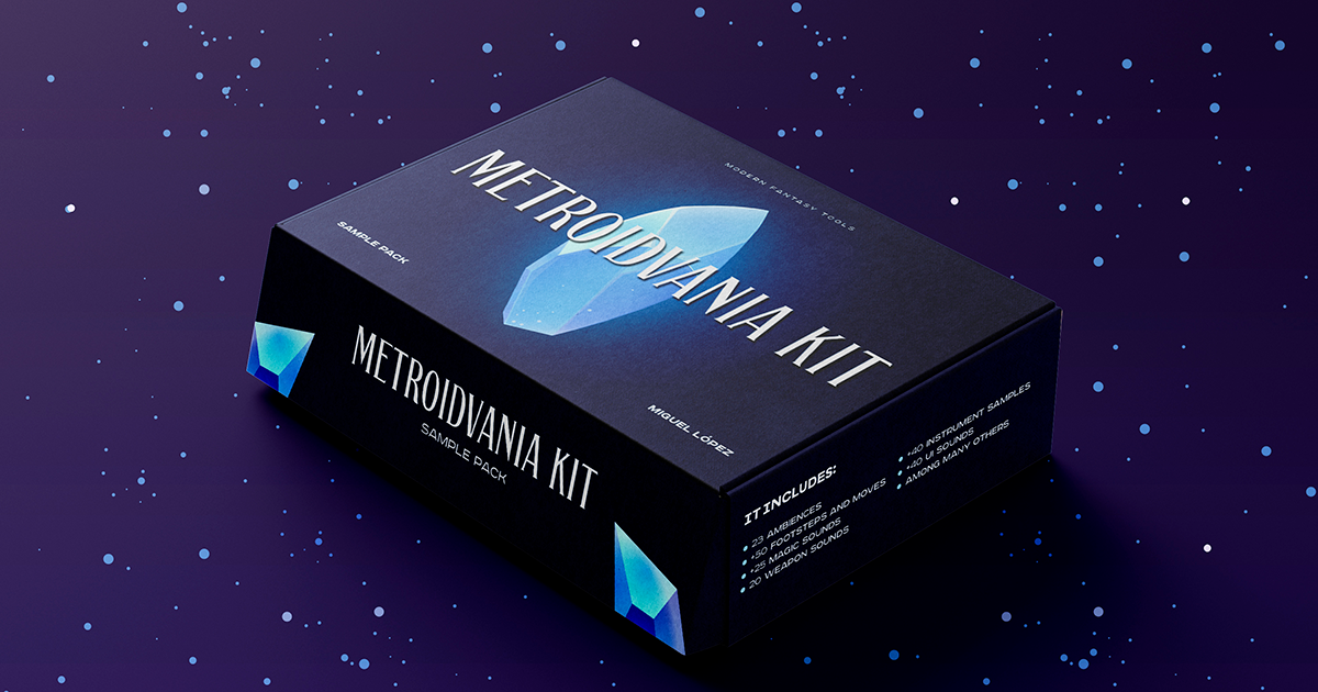 Metroidvania Kit | Audio/Sound SFX Sample Pack