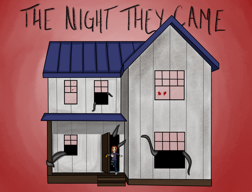 The Night They Came - Title Screen