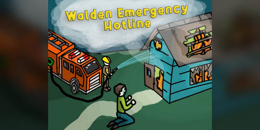Cover image for Walden Emergency Hotline