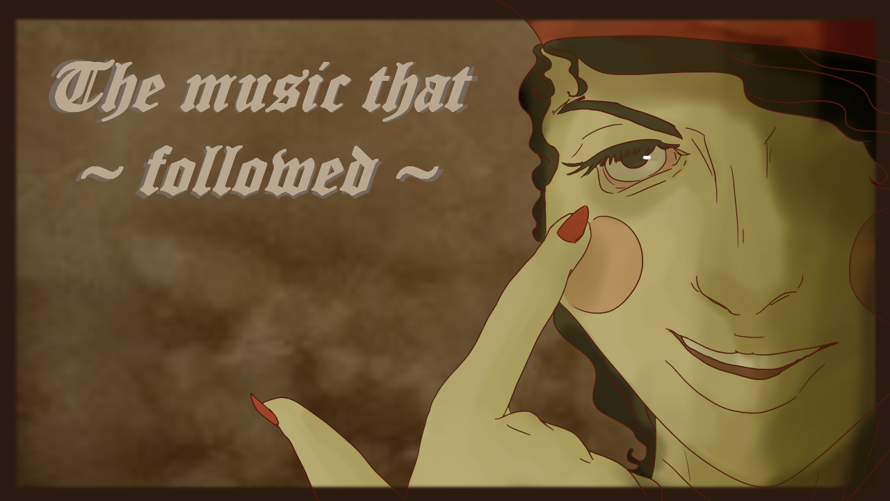 Cover image for The music that followed