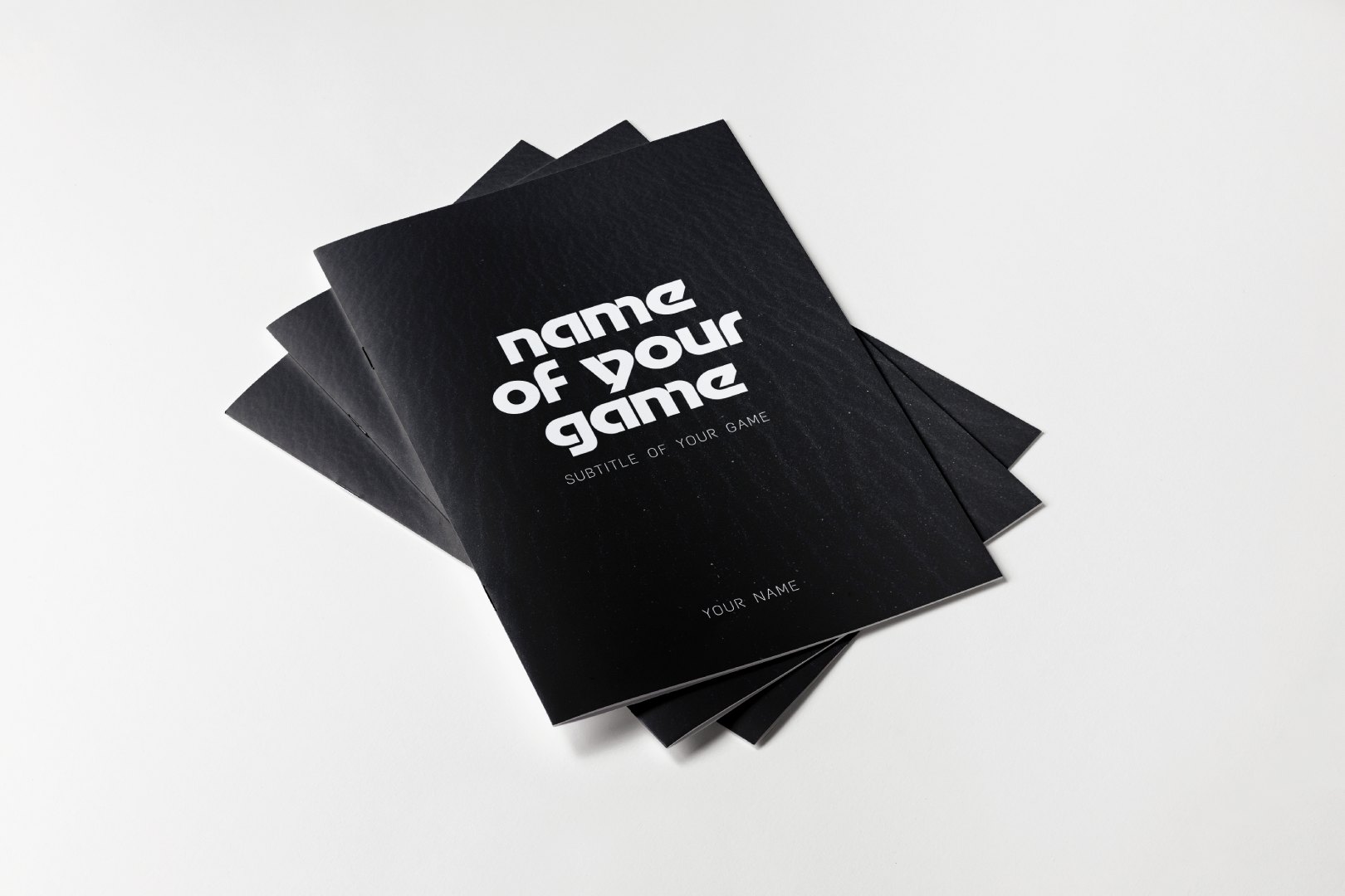 An A5 zine Canva template for your games - Push SRD by Cezar Capacle