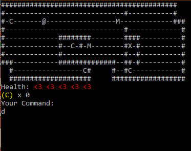BenB-R's Command-Line Dungeon Crawler