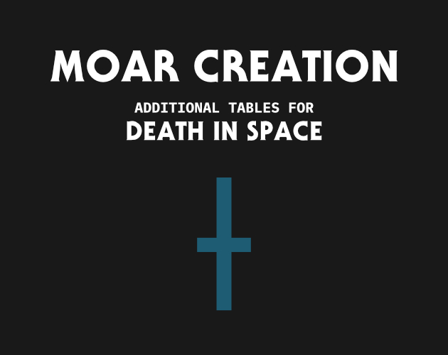Cover image for MOAR CREATION