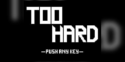 Cover image for TOO HARD