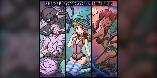 Cover image for Spider Bondage Bundle 16