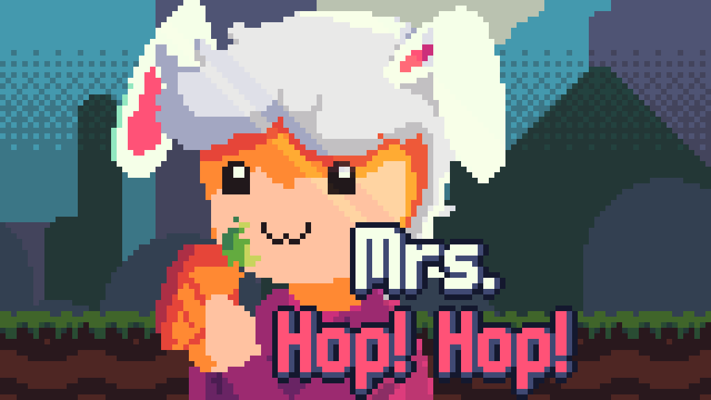 Cover image for Mrs. Hop! Hop!