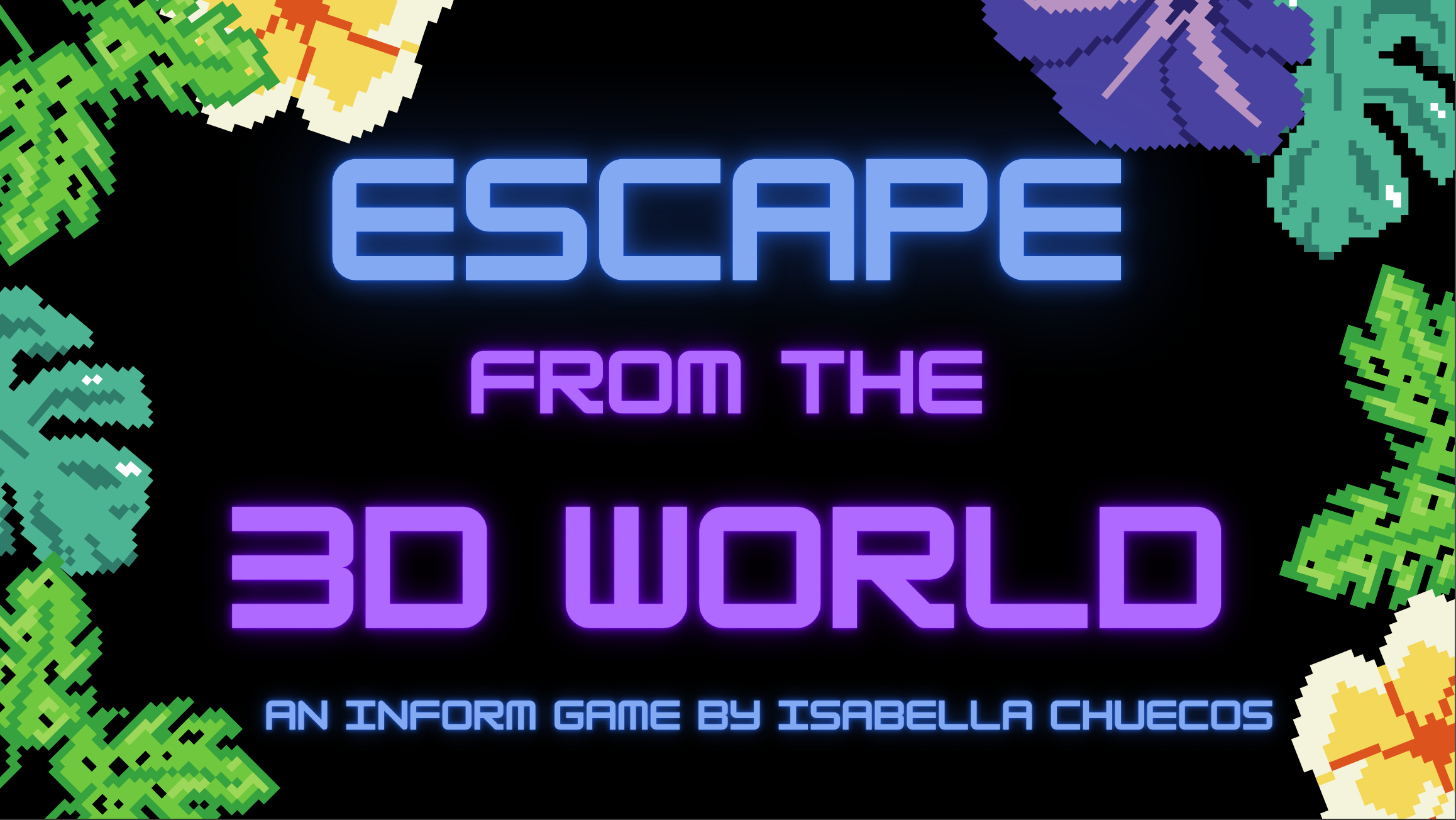 ESCAPE FROM THE 3D WORLD