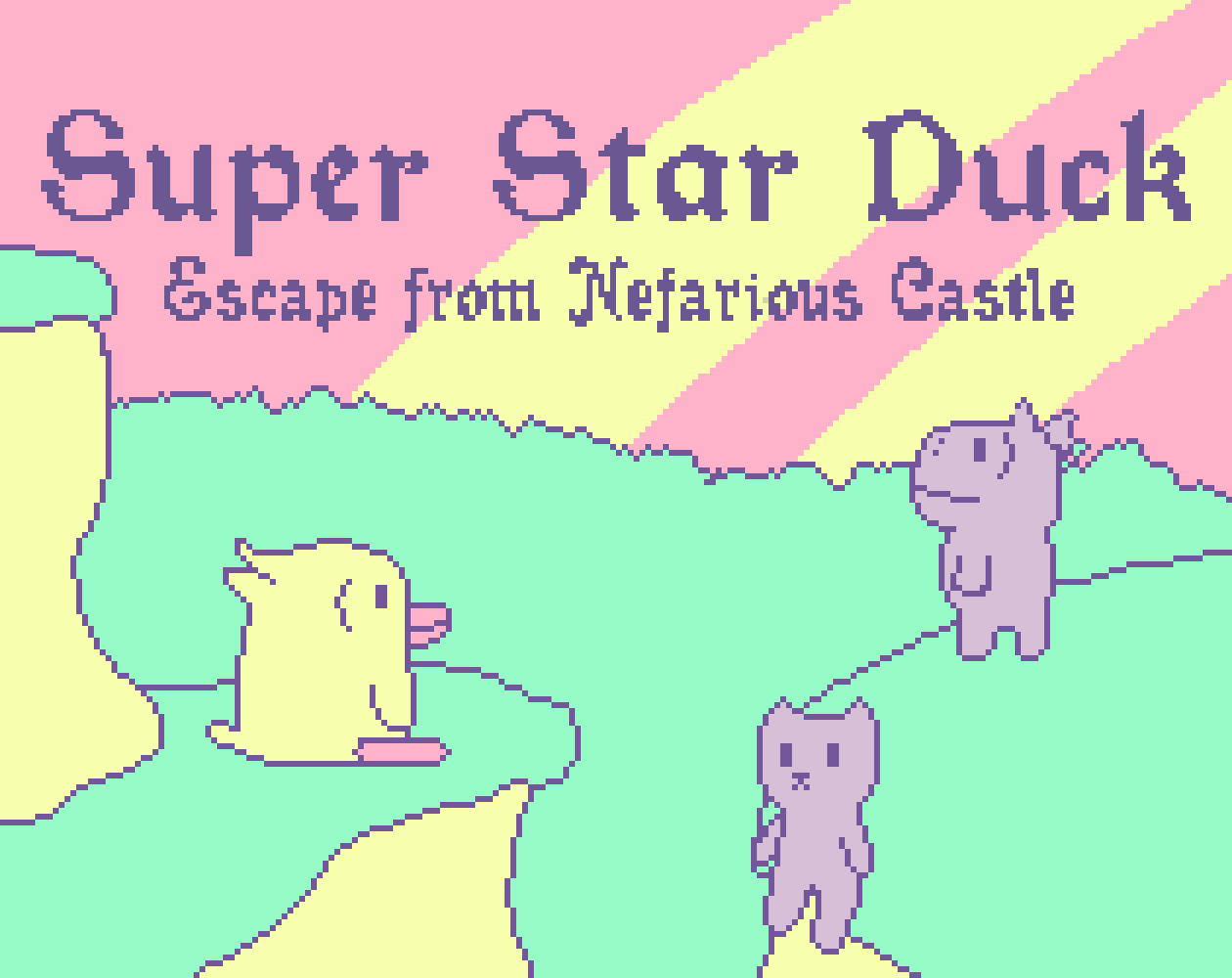 Cover image for Super Star Duck: Escape from Nefarious Castle