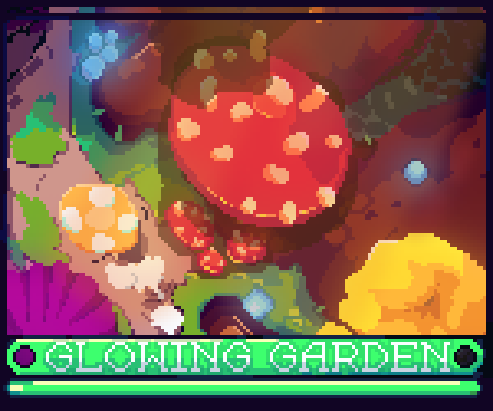 Cover image for Glowing Garden
