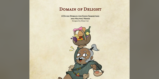 Cover image for Cleric Subclass - Delight Domain (D&D 5e)