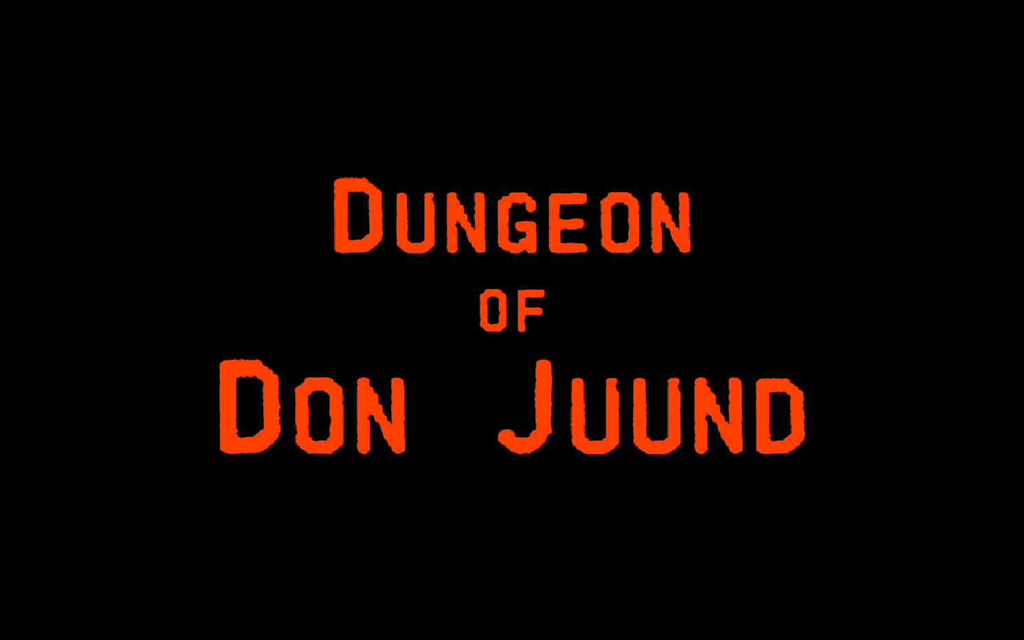 Dungeon of Don Juund (post jam updates)
