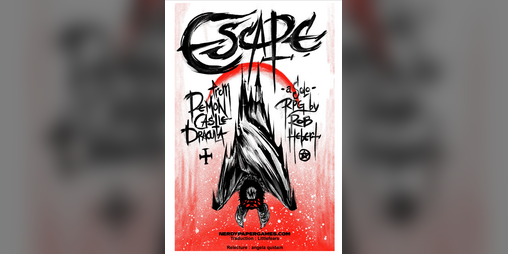 Cover image for Escape from Demon castle Dracula Version Française