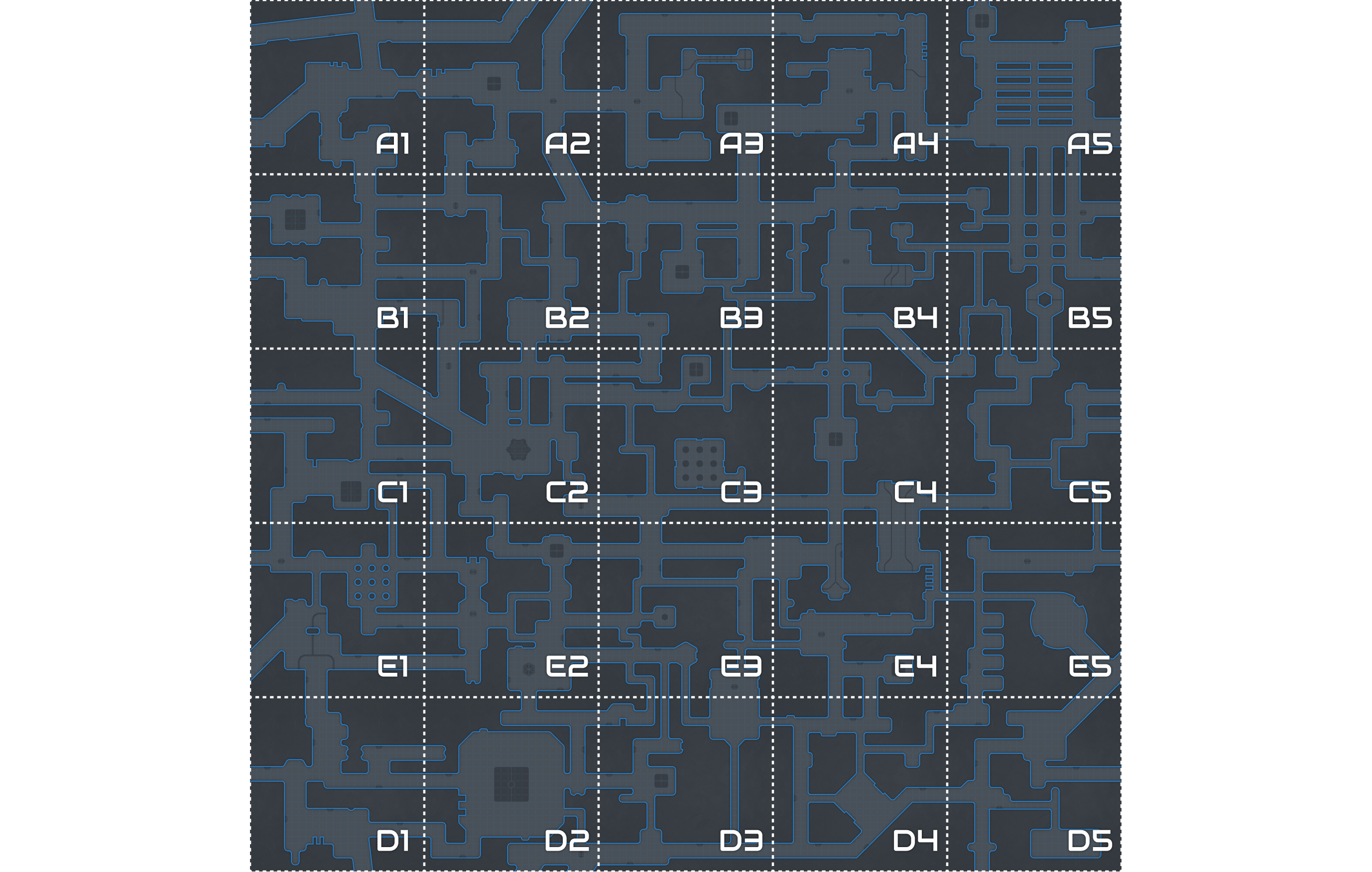 Infinite scifi battlemap