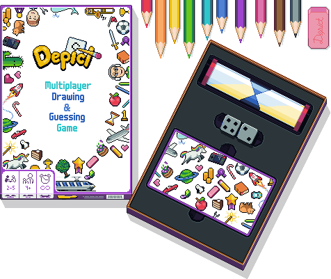  Multiplayer Drawing and Guessing Game